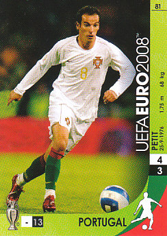 Petit Portugal Panini Euro 2008 Card Game #81
